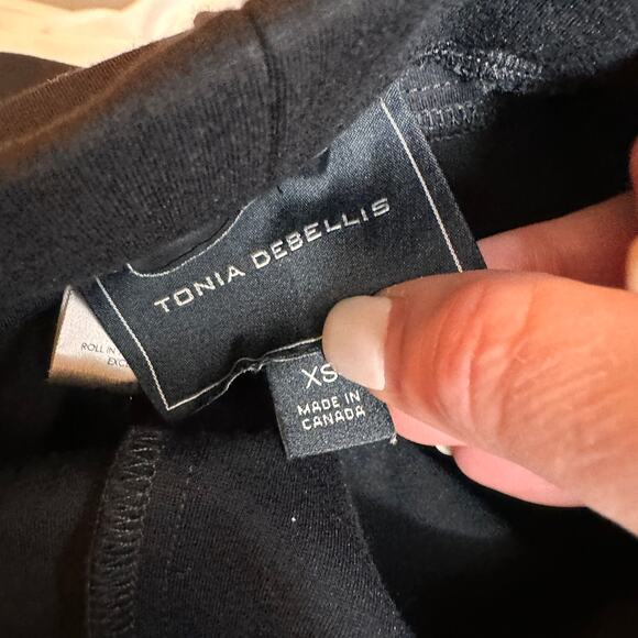 Tonia Debellis Black Leggings Size XS - Picture 8 of 8